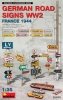 MiniArt 35600 GERMAN ROAD SIGNS WW2 (FRANCE 1944) 1/35